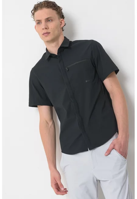 Риза с къси ръкави