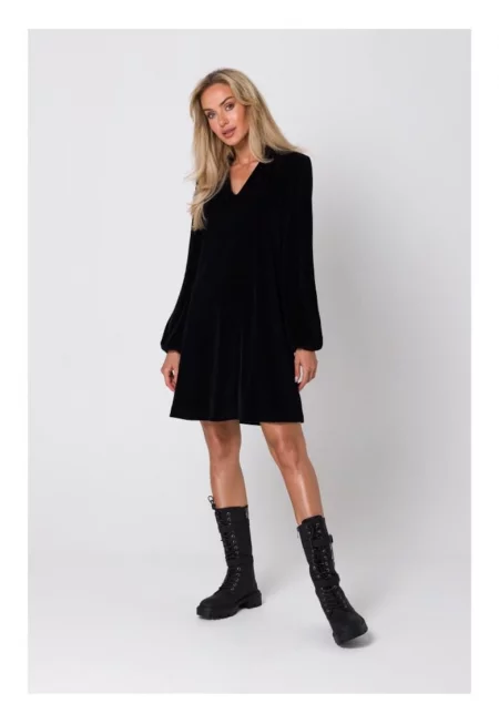 Рокля - Престиж - памук - черна - М