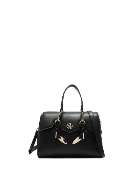 SECRET PON PON. - Ръчна чанта Valoria от еко кожа с отделяща се презрамка