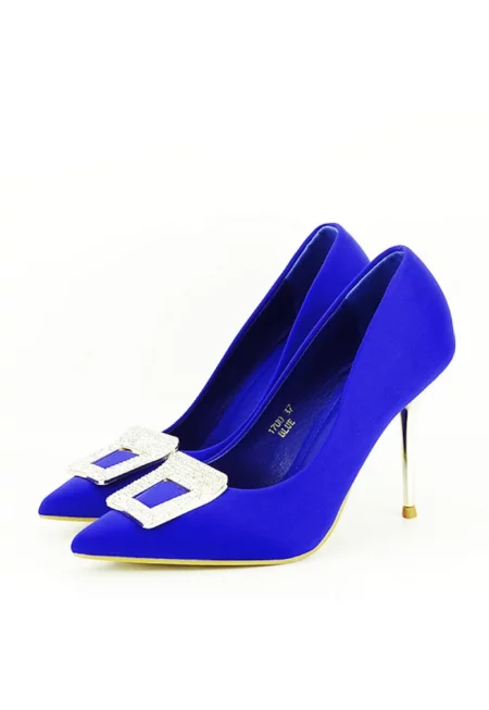 Сини обувки с брошка 1700 02 11273