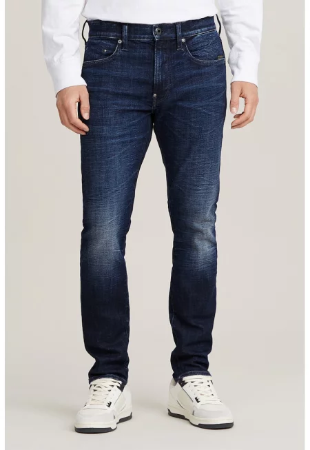 Скини дънки Revend FWD - Мръснобял/Тъмносин