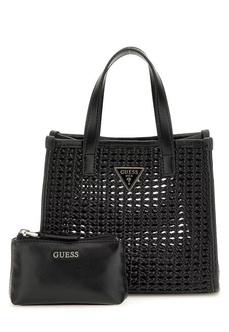 Сплетена чанта през рамо Brigitta и несесер