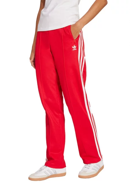 Спортен панталон Classic със стандартна кройка - Червен/Бял