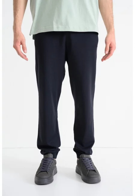 Спортен панталон с връзки - Избеляло черно