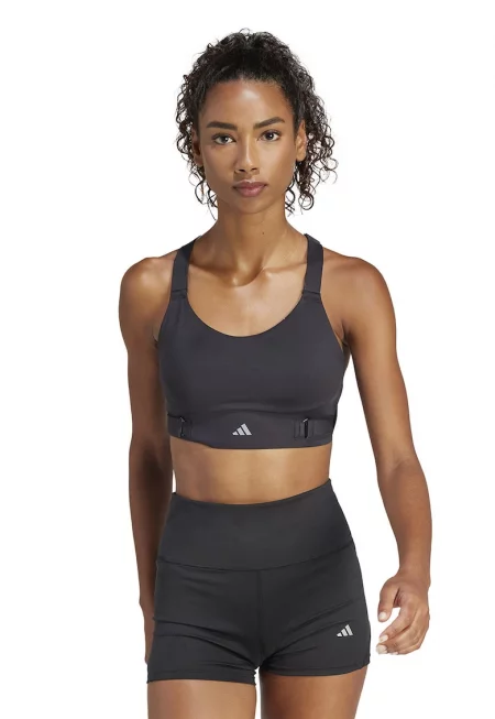 Спортен сутиен Fastimpact Luxe - Черен