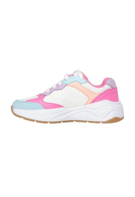 Спортни обувки Nova Jogger с текстил и еко кожа - Бял
