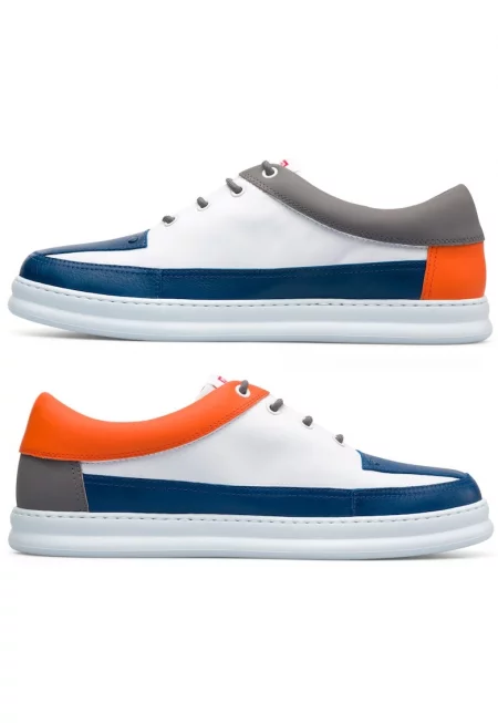 Спортни обувки Runner от кожа в цветен блок