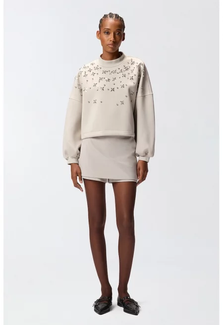 Суитшърт с мъниста