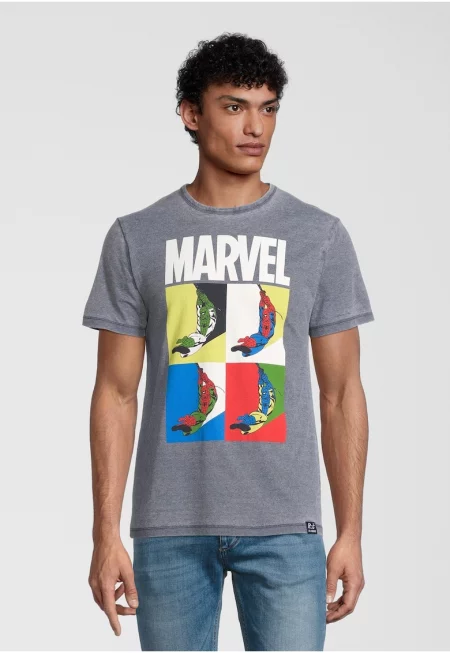 T-Shirt Marvel Spider-Man Pop Art Blue 5391