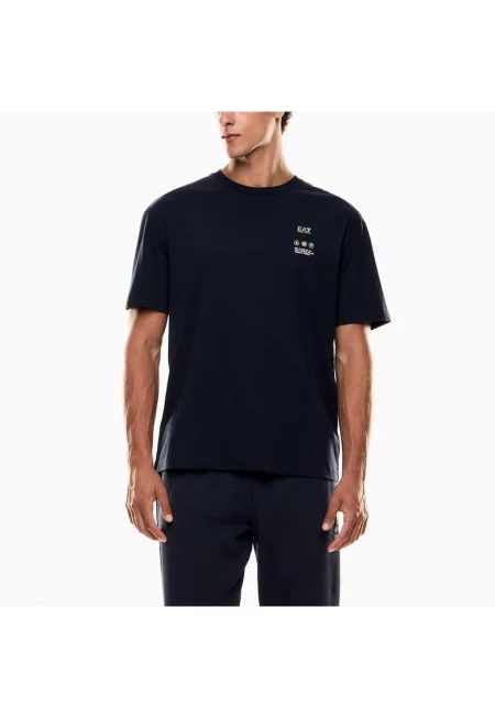 Тениска  train logo series m tee ss - Син