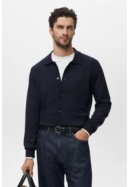 Вълнена жилетка