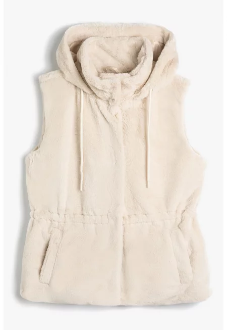 Яке с качулка - без ръкави