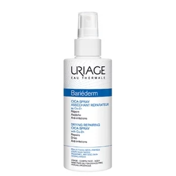 ЮРИАЖ БАРИЕДЕРМ ЦИКА Подсушаващ възстановяващ спрей с мед и цинк 100 мл.