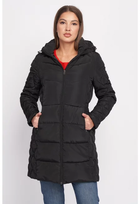 Зимно яке с качулка