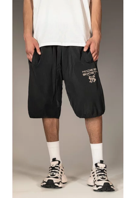 Бермуди Ежедневни Произведено от Society - B15613 - Черен