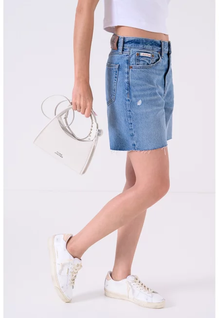 Бермуди от деним - Син