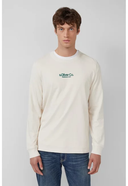 Блуза с надпис