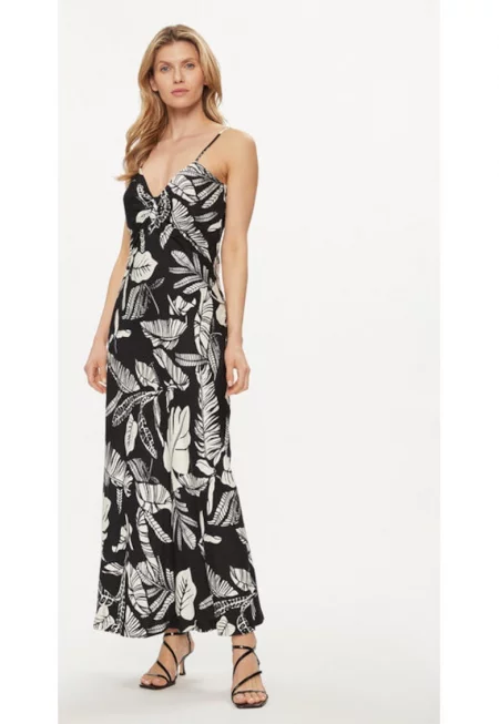 Дамска рокля -  303688202 - Вискоза - Черен