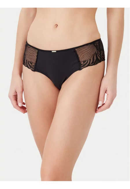 Дамски боксерки -  304889202 - Полиамид/Еластан - Черни