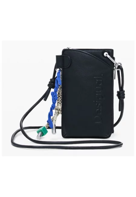 Дамски черен портфейл 25WAYP06 - Черен