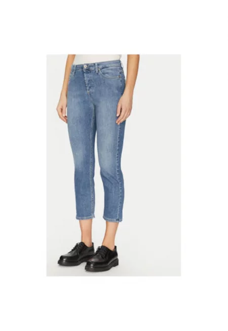 Дамски дънки -  305350862 - Памук - Сив - Сив