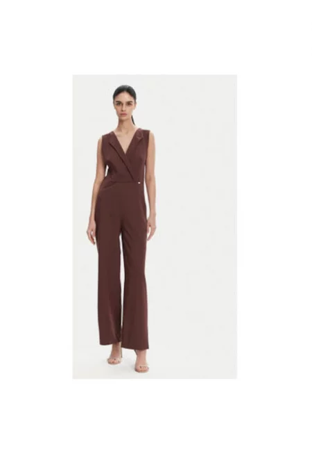 Дамски гащеризон  CFC0123735003 - Полиестер/Вискоза - Кафяв