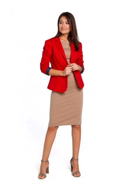 Дамско сако  Полиестер/Памук - Черен