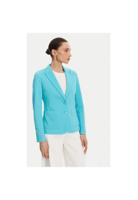 Дамско яке  15001367 - Полиестер/Памук - Син