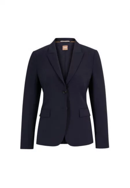 Дамско яке -  302401659 - Вълнено - Син