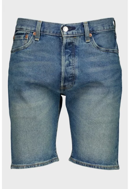 Дънкови бермуди 501® - Пастелносин