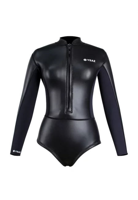 Екип за сърф Neosuit с лого - Черен