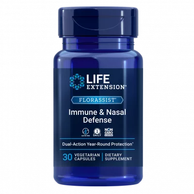 Florassist® Immune & Nasal Defense/ Пробиотик в подкрепа на имунитета и дихателната система х 30 капсули