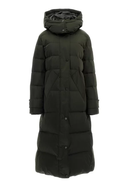 JEANS - Подплатено дълго зимно яке с качулка