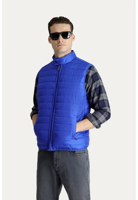 Капитониран елек с цип