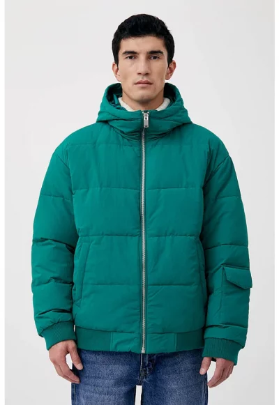 Капитонирано зимно яке с качулка