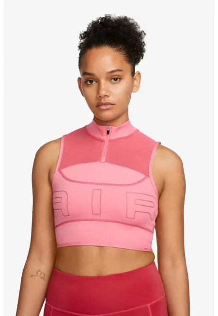 Къс топ за бягане с Dri-Fit