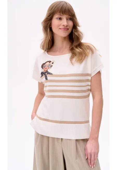 Къса тениска Shyly