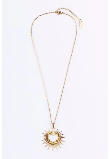 Колие с 18К златно покритие