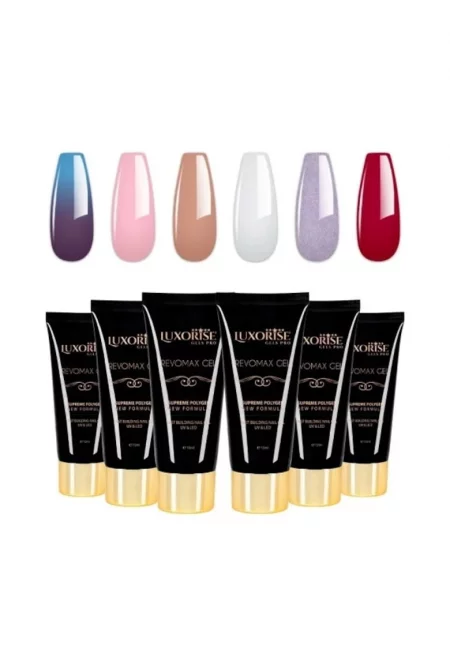 Комплект 6 Polygel REVOMAX  Brilliance Nails 05
