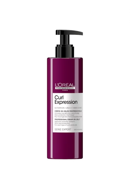 Крем-гел leave-in L'Oréal Professionnel Serie Expert Curl Expression - За дефиниране на къдрава коса - 250 мл