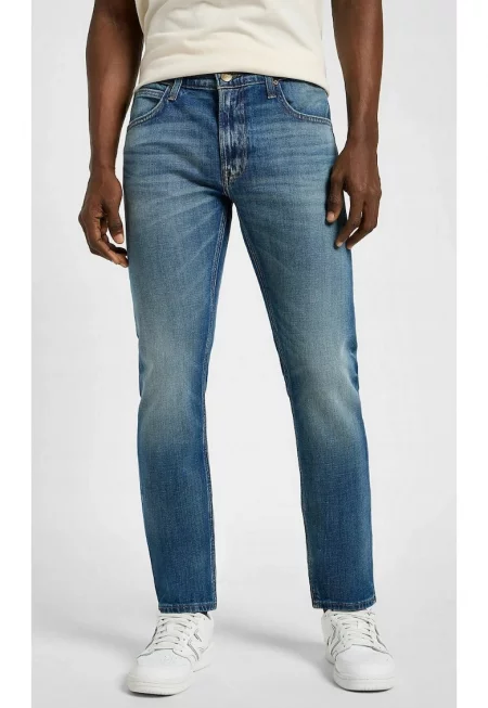 Мъжки дънки  Luke - памук/еластан - тъмносин