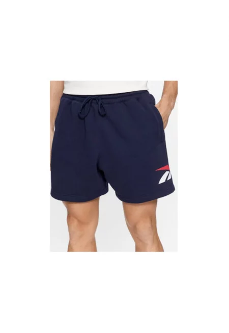 Мъжки къси панталони -  302533015 - Памук/Рециклиран полиестер - 2XL INTL - Сини