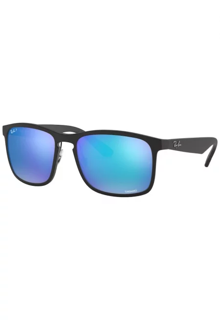 Мъжки слънчеви очила - Ray Ban - поляризирани стъкла - 58-18-145 - многоцветни