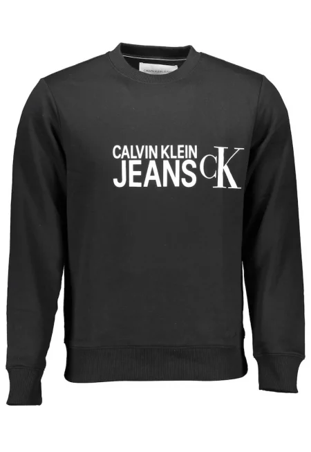 Мъжки суичър -  925158 - Ежедневен - Черен -