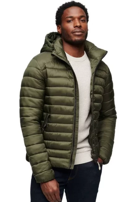 Мъжко яке Superdry Fuji Puffer M5011821A - Каки