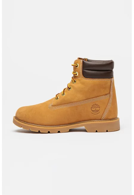 Непромокаеми боти Linden Woods 6 от набук - Бежов