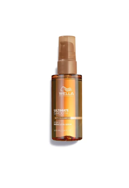 Олио за коса  Ultimate Smooth - За суха и изтощена коса - Със сквалан и омега 9