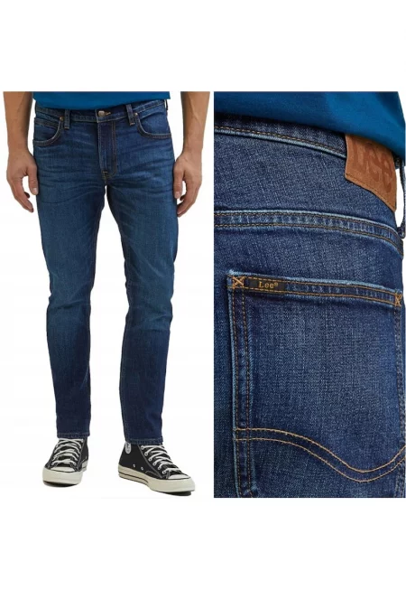 Панталони  Luke Slim Tapered син