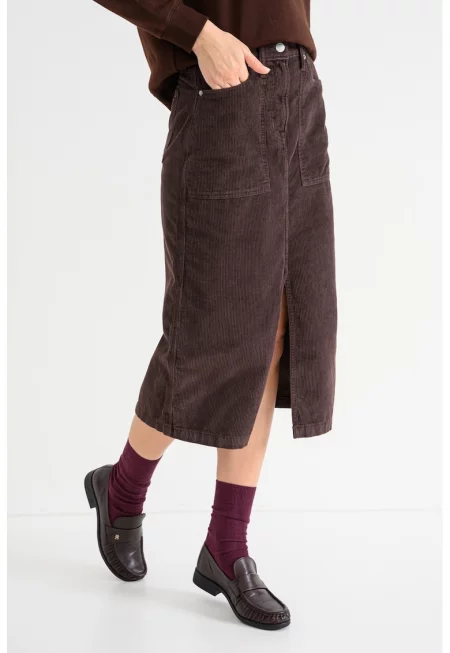 Права миди пола с предна цепка