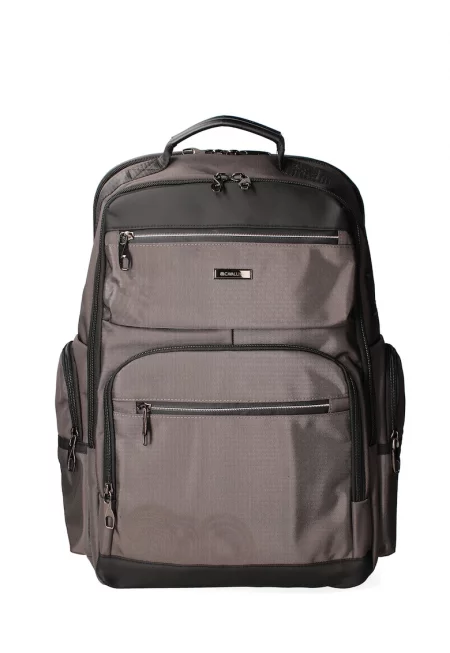 Раница с мултифункционални джобове - Сив